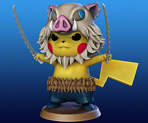 Pikachu Inozuke Cosplay