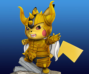 Pikachu Knight of the Zodiac Aldebaran Cosplay