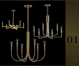 Classic Chandlier Collection 01