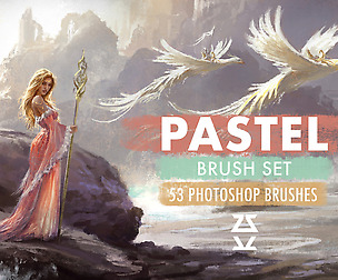 Pastel Brush Set