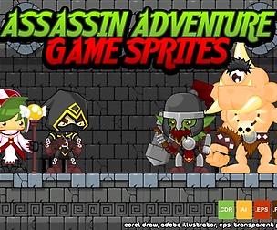 Assassin Adventure - Game Sprites