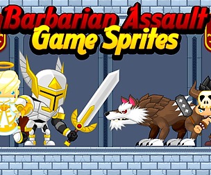 Barbarian Assault - Game Sprites