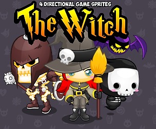 The Witch - Game Sprites