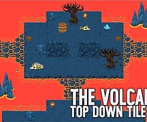 The Volcano - Top Down Tileset