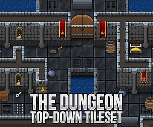 The Dungeon - Top Down Tileset