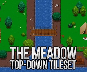 The Meadow - Top Down Tileset
