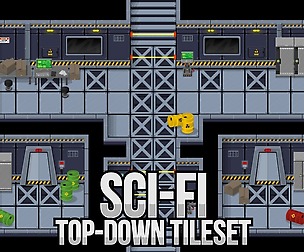 Sci-fi Top Down Tileset