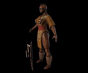 Cherokee female warrior