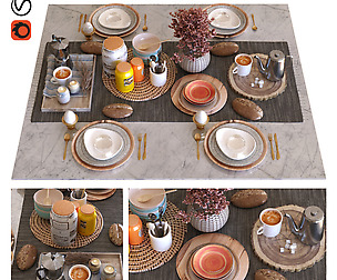 breakfast table set 011
