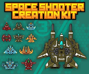 Space Shooter Creation Kit 3 - Top Down
