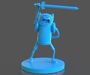 Finn The Human Sculpture and ZBrush Timelapse