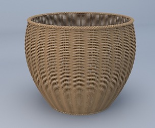 Rattan Woven Basket