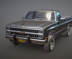 Chevrolet C10 1982 Black