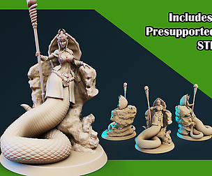 Medusa Mystic Pose 1