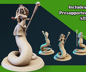 Medusa Mystic Pose 2 - Free