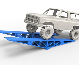 Bridge for diecast RC cars Scale 1 to 10