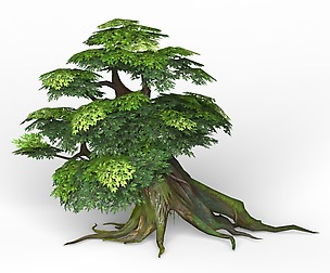 Game Ready Fantasy Tree 05
