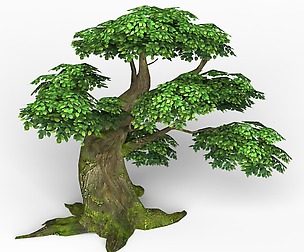 Game Ready Fantasy Tree 06