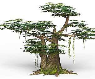 Game Ready Fantasy Tree 10