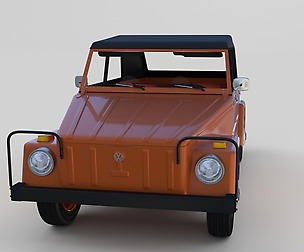 VW Type 181 w interior top up