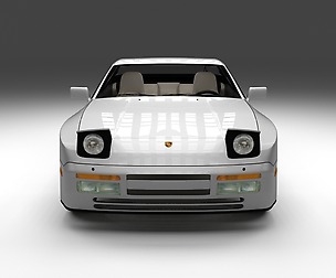 Porsche 944 S2 with interior