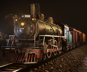 Vintage train