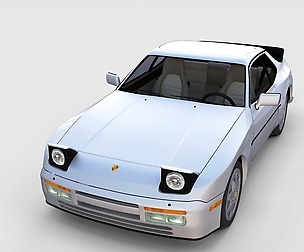 Porsche 944 S2 with interior rev