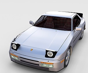 Porsche 944 Turbo S with interior rev