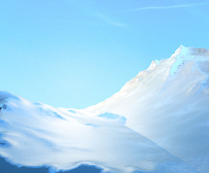 Snow Mountain glacier ice field mountain range