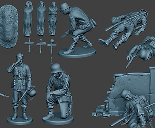 German soldier ww2 G6 Pack1