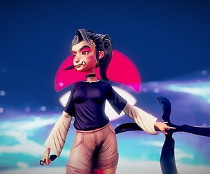 Female character with mangekyo sharingan/naruto