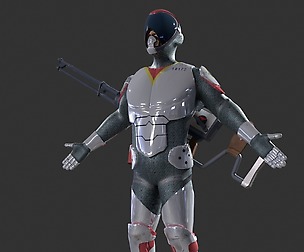 Space Trooper 02: The Beam Knight