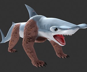 HammerHead BearShark Creature/Character