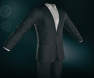 Black Suit With White Shirt