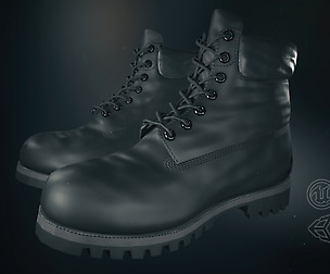 Black Timberland Boots