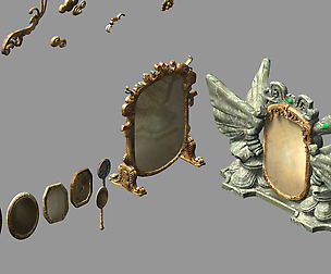 Mirror-Stone Mirror