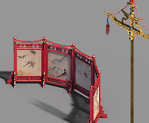 Kaifeng City-Banner-Screen-Sundries-Lamppost 01