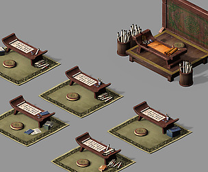 Qin Qiong Mansion-Desk