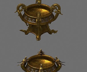 Center Incense Burner-Brazier 06