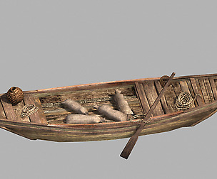 Beach-coast-fishing boat 04