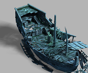 Jiuyou Waters-Broken Ship 2