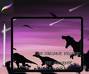 Free Dinosaur Brushes Vol 3