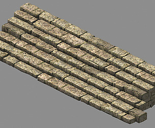 Topography-Embankment-River Dam-Stairs 12