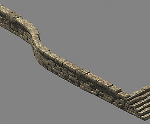 Topography-Embankment-River Dam-Stairs 32