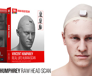 Vincent Humphrey 3D Raw Head Scan