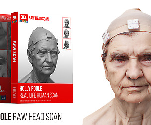 Holly Poole 3D Raw Head Scan