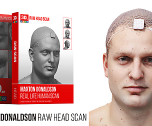 Maxton Donaldson 3D Raw Head Scan