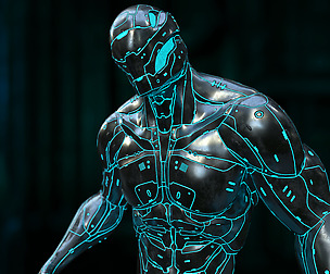 Heavy Nano-Cyborg