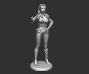 3D Model Female Asset