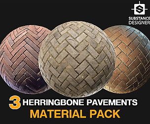 Herringbone Pavements - Material Pack